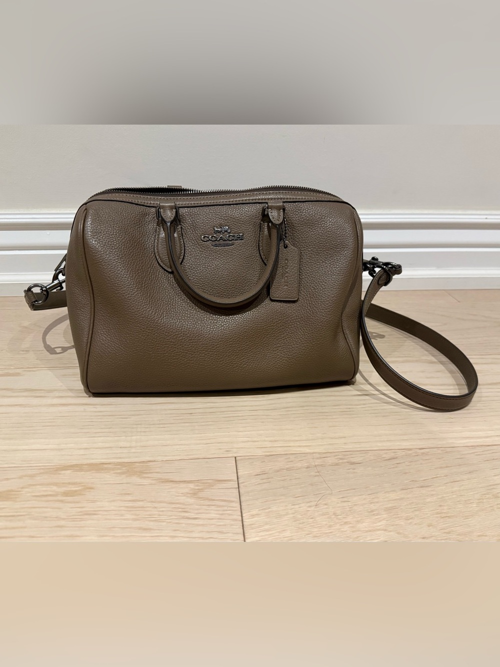 Coach large Rowan in Stone